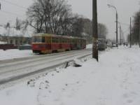 Водитель киевского трамвая заставил пассажиров ждать на морозе более 45 минут