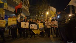 Украинцы Португалии начали бессрочную акцию в поддержку Савченко