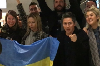 На концерте в Литве потребовала убрать флаг Украины