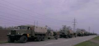 Росия прислала на Луганщину «Тигры», БТРы и фуры с боеприпасами