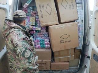 В зону АТО пытались провезти очередную партию контрабанты