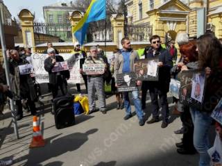 В центре Киева очередной митинг