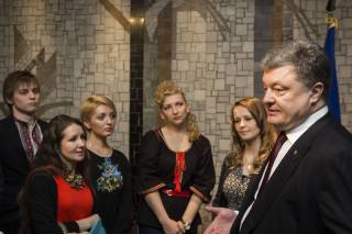 Порошенко встретился с украинской общиной в Токио