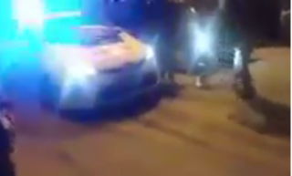 В Одессе авто патрульных полицейских участвовало в незаконных уличных гонках