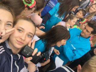 Голливудский актер Орландо Блум продолжает свой тур по Украине