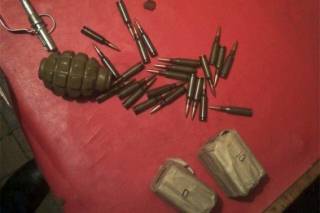 В одесском парке обнаружен арсенал боеприпасов