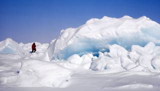 Во льдах Арктики появилась крупная трещина