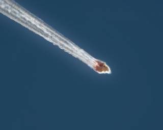 Специалисты NASA засняли падение метеорита в Аризоне