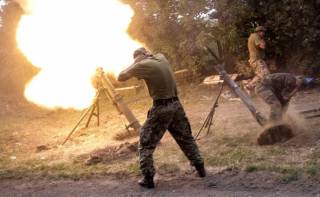 Боевики всю ночь обстреливали наши позиции