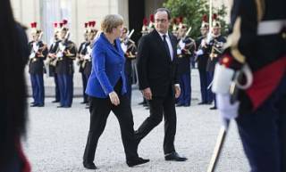 Меркель, Олланд и Путин обсудили войну в Украине