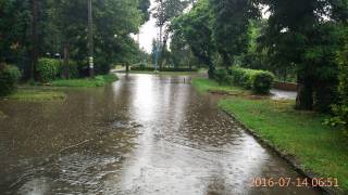 После проливных дождей Ужгород погрузился под воду