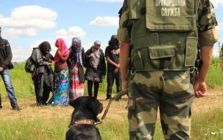 На Закарпатье местный житель переправлял нелегалов через границу