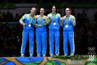 Украинские фехтовальщицы принесли Украине четвертую медаль Олимпиады