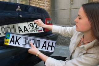 В Крыму крепко взялись за авто с украинской регистрацией