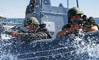 Российские военные в Крыму отрабатывают десантные операции на море, - разведка