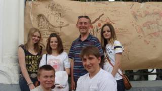У главы «Русского культурного центра» Сумщины изъяли более 700 георгиевских лент
