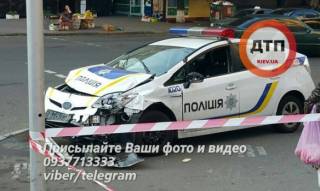 В результате «полицейского» ДТП в Киеве умер мужчина