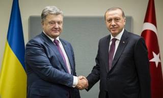 Эрдоган пообещал Порошенко полную поддержку, несмотря на дружбу с Путиным