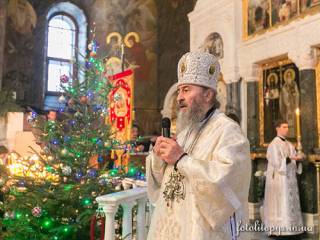 Православные празднуют Рождество Христово. Митрополит Онуфрий поздравил верующих
