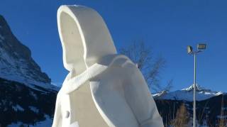 Украинцы победили на фестивале снежной скульптуры в Швейцарии