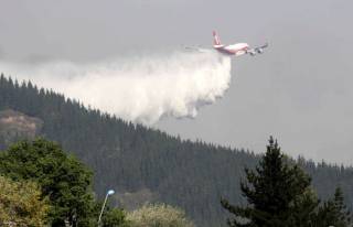 Чили охватили лесные пожары. Полностью уничтожен город