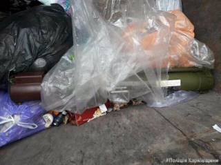 В Харькове в мусорном баке дворник нашел гранатомет