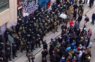 В Харькове правоохранители избили активистов «Национального корпуса». В полиции говорят о пострадавшем со своей стороны