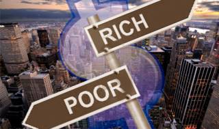 В соответствии с «Индексом неравенства» в Украине самый маленький в мире разрыв между доходами бедных и богатых