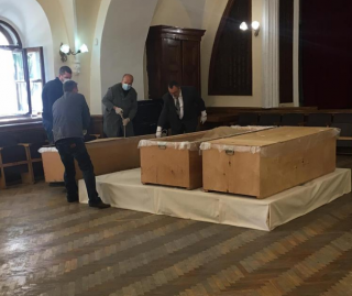 В Лавре показали случайно найденные египетские мумии (обновлено)