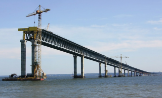 В Мининфраструктуры признали, что строительство Россией моста через Керченский пролив ляжет на бюджет Украины