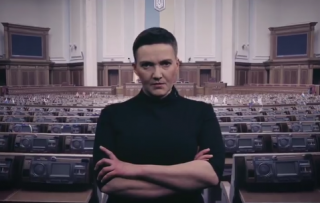 Савченко сняла ролик, который может сделать ее президентом Украины