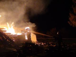 На Западной Украине дотла сгорела вековая церковь