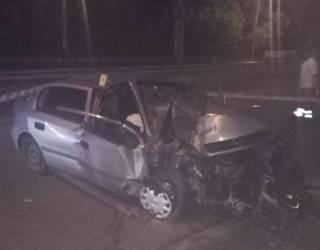 В Киеве разбилось такси – погибла пассажирка