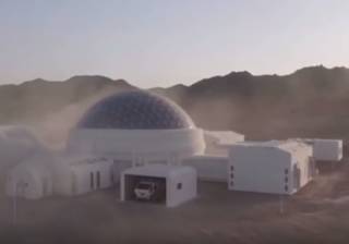 Китайцы создали «будущую марсианскую базу»