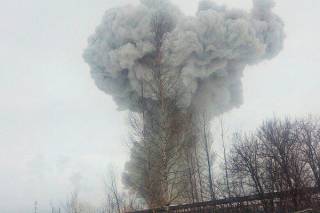 В России прогремел мощный взрыв на химзаводе