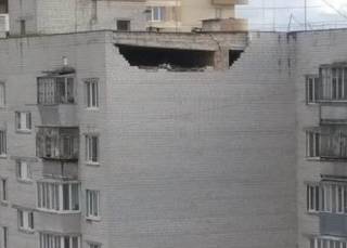 В Борисполе обрушилась часть стены многоэтажного дома