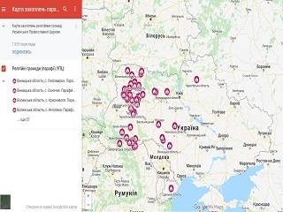 В УПЦ презентовали интерактивную карту захватов храмов