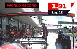 В «Формуле-1» установлен уникальный скоростной рекорд