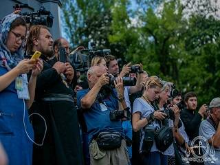Почти полтысячи журналистов со всего мира освещали Всеукраинский крестный ход УПЦ