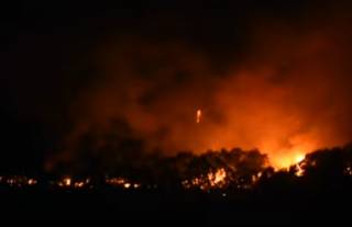 Один из Канарских островов охватил гигантский пожар