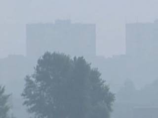В Киеве резко повысился уровень загрязнения воздуха