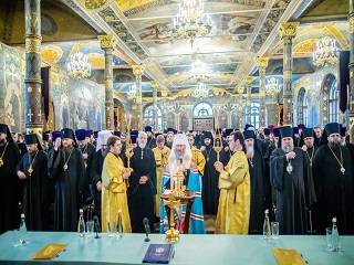 Митрополит Онуфрий в Лавре собрал 625 представителей Киевской епархии УПЦ