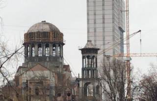 Строительство армянского собора в столице Украины вступает в финальную фазу