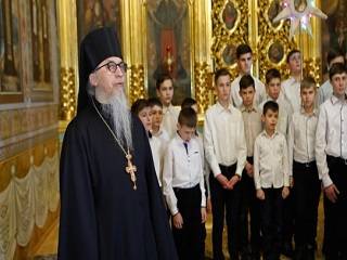 Дети из Донбасса приняли участие в богослужениях в Почаевской Лавре