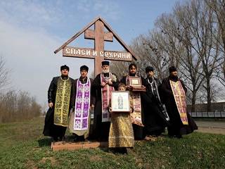 На Одещине священники УПЦ совершили крестный ход с частицей мощей Луки Крымского
