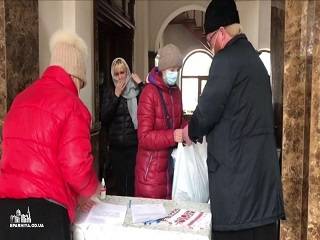 В Одессе УПЦ оказала гуманитарную помощь многодетным семьям