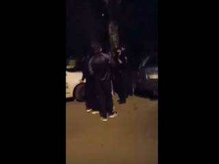 Во Львове патрульный полицейский «отхватил» в лицо кулаком