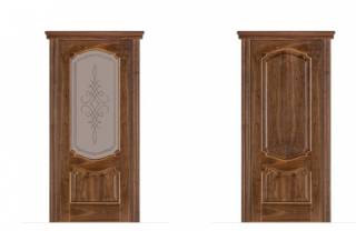 Якими бувають міжкімнатні шпоновані двері і в чому полягають їх переваги