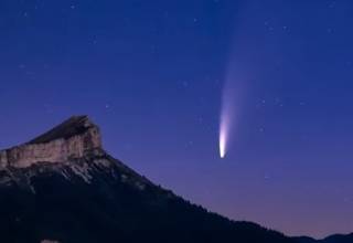 Комета, которую сняли в небе над Украиной, вот-вот максимально приблизится к Земле