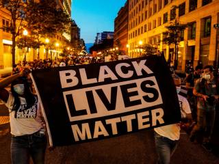 Оказалось, что большинство граждан США поддерживают Black Lives Matter